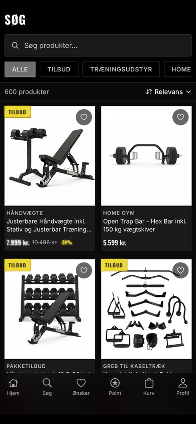 Fitness360 Søg